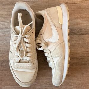 Nike Women's Sneakers in Cream